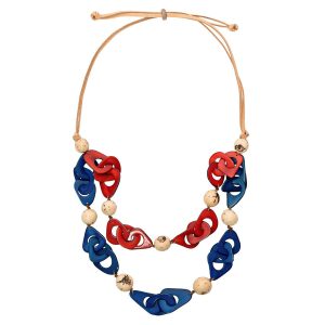 Tagua Johanna 2-Row Adjustable Necklace