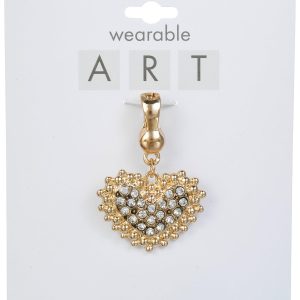 Wearable Art Antique Heart Enhancer