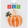 Wearable Art Enchanted Pumpkin Charm