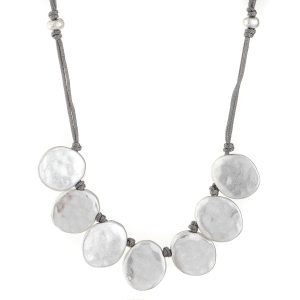 Bella Uno Multi Disc Cord Necklace