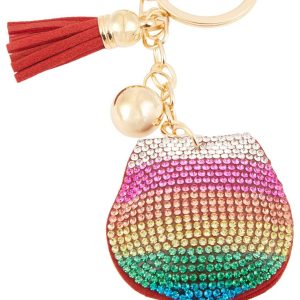 Rainbow Cocktail Bag Charm