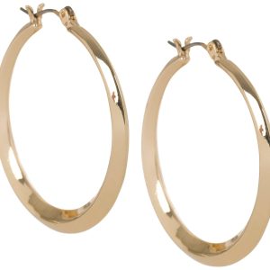 Anne Klein Gold Tone Hoop Earrings