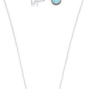 Napier 16 in. Pendant Necklace & Earrings Set