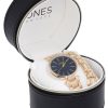 Jones New York Womens 3-Piece Boxed Watch Set