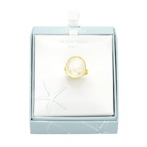 Ocean Treasures Round Crack Mop Ring