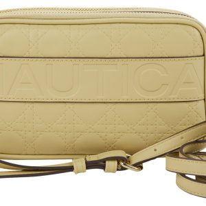 Nautica Lattice Quilt Camera Crossbody Bag