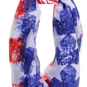 David and Young Americana Womens Infinity Scarf