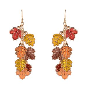 Hallmark Falling Leaves Dangle Earrings