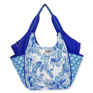 Sun N' Sand Romantic Garden Beach Tote Bag