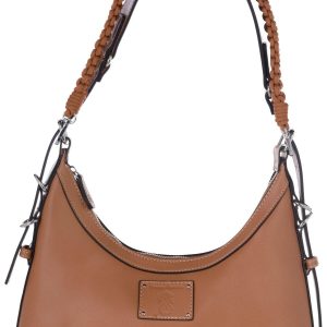 Tommy Bahama Debossed Logo Top Zipper Hobo Bag