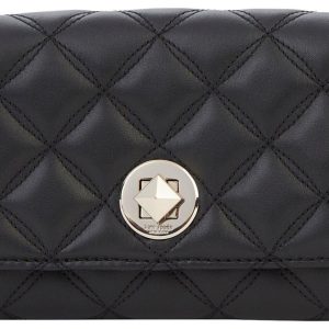 Kate Spade Tinsel Natalia Smooth quilted Boxed Large Wallet