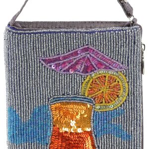 Bamboo Trading Co. Cocktail Glass & Umbrella Wristlet