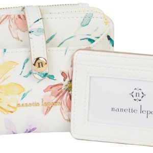 Nanette Lepore Leza Print Wallet w/ Card Case Organizer
