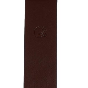 Glorida Vanderbilt Womens Snake Buckle Bonded Leather Belt