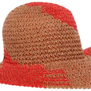 Steve Madden Womens Braided Beach Hat