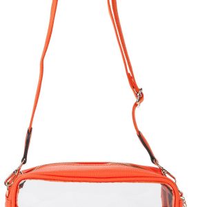 Clear Stylish Stadium Crossbody Bag