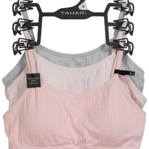 Tahari 3 pk Seamless Ribbed Bras