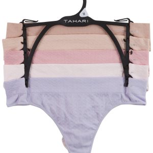Tahari 5 Pk Seamless Thong Panties