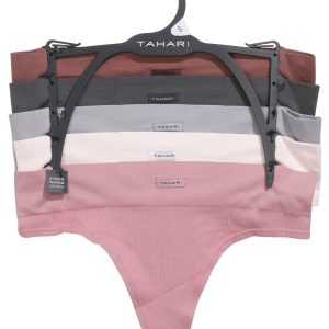 Tahari Womens 5-pk. Seamless Thong Panties