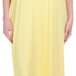 Jaclyn Intimates Womens Solid Sleeveless Pajama Dress