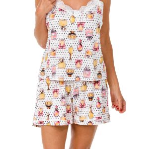 89th & Madison Women's 2 Pc Pefume Sleepwear Set