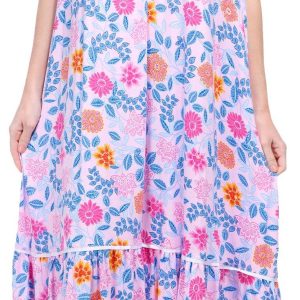Ellen Tracy Womens Sleeveless Midi Sleep Gown