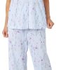 Carole Hochman Womens 2-Pc. Capris Pajama Set