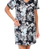Flora Nikrooz Womens Short Sleeve Floral Sleepshirt