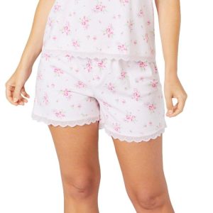Shabby Chic Womens 2 Pc Floral Sleepwear Set