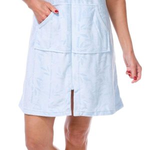 Jasmine Rose Womens 36 in Notch Collar Zip Up Robe