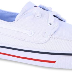 Tommy Hilfiger Womens Oimate Slip-On Boat Shoes