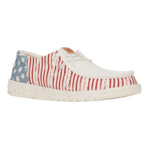 Hey Dude Womens Wendy Funk American Flag Casual Sport