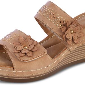 Patrizia Womens Larimar Wedge Sandals