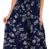 C&C California Womens Floral Print Maxi Dress