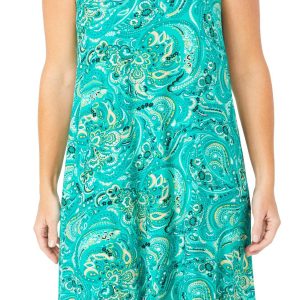 Harlow & Rose Womens Sleeveless Swing Dress