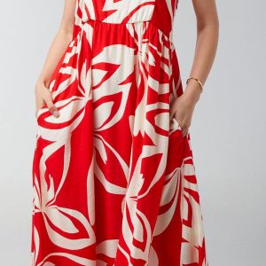 Kaktus Womens Sleeveless Maxi Dress