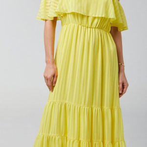 Julia Jordan Womens Tiered Maxi Dress