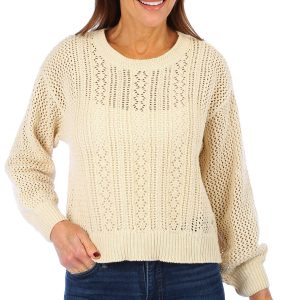 Roxy Juniors Day Break Knit Sweater