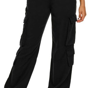 Love Tree Juniors Tencel Cargo Joggers