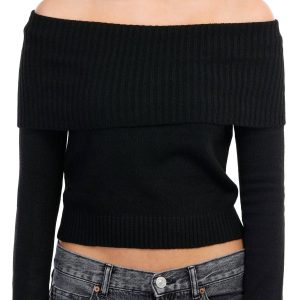 No Comment Juniors Ribbed Turrtleneck Sweater