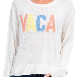No Comment Juniors Vacay Sweater
