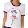 Betty Boop Juniors Cowgirl Betty Graphic Tee