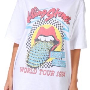 Juniors Rolling Stones Graphic Tee