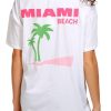No Comment Juniors Miami BF Tee