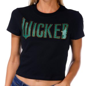 Wicked Juniors Embellished Wicked Baby Tee