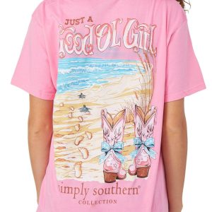 Simply Southern Juniors Good Girl Tee