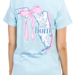 Simply Southern Juniors Florida Bow Tee