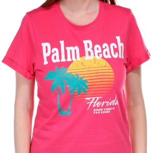 Coastal Dreamer Juniors Palm Beach Graphic Tee