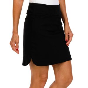 Fit Sight Petite Solid Pull On Skort