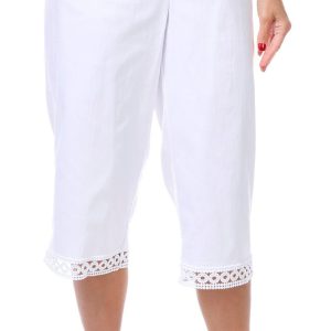 Alfred & Dunner Petite 18 in Crochet Capris